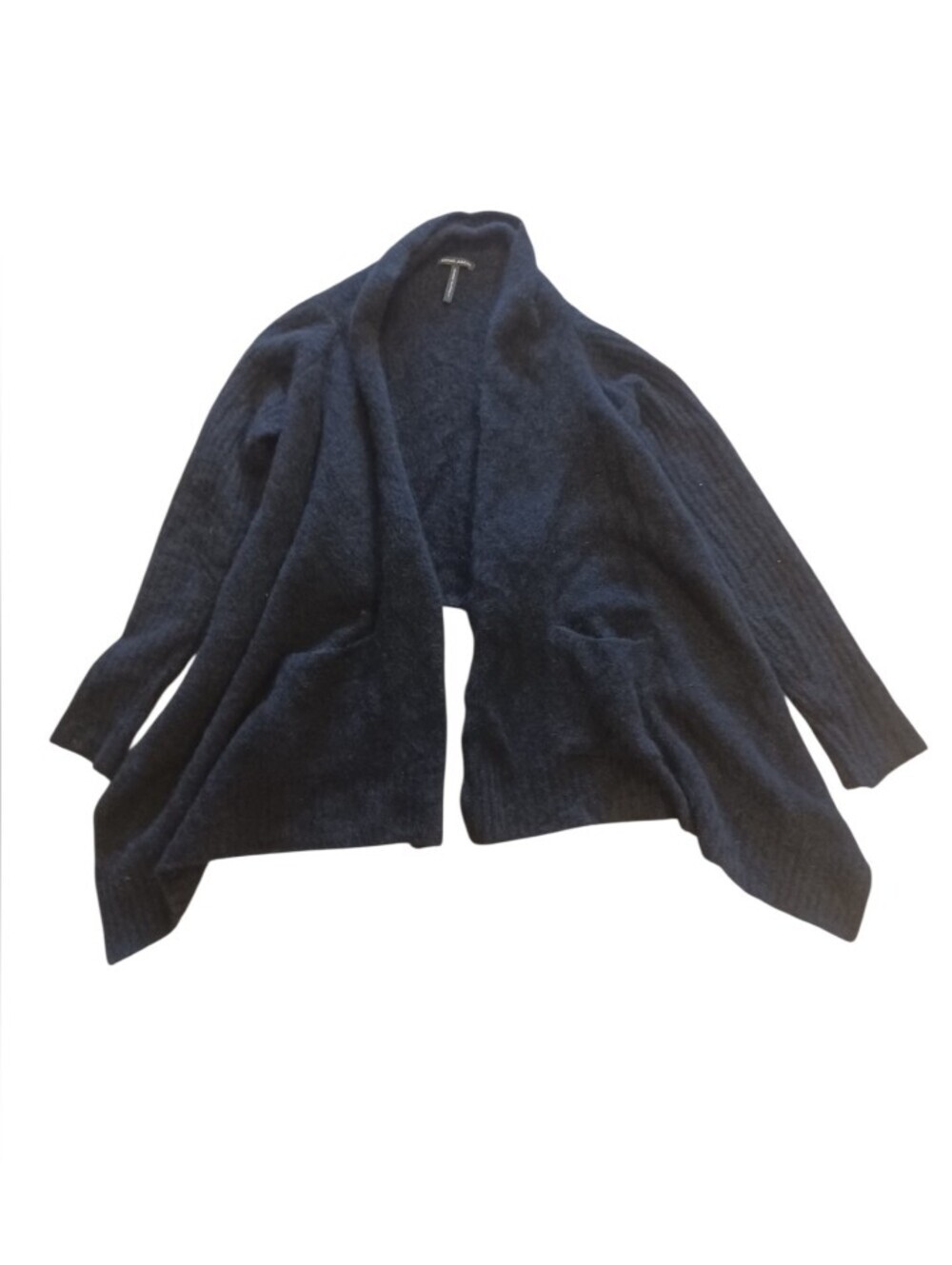 Sarah Pacini Made in Italy Merino & Mohair Blend Open Caridigan, Ladies One Size - Picture 3 of 5